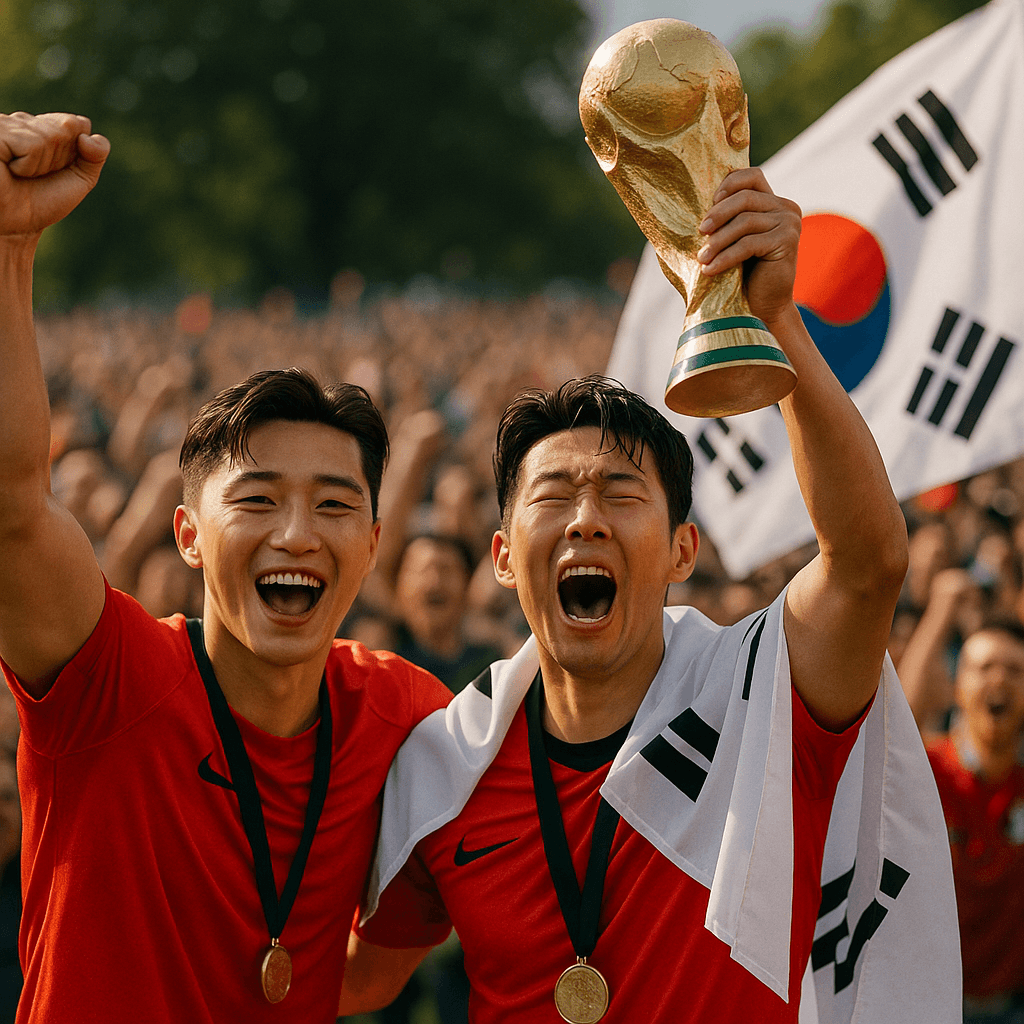 découvrez comment park seo joon partage son émotion et sa joie à l'occasion de la célébration du premier trophée de carrière de son heung min, une amitié inspirante entre deux icônes du sport et du divertissement.