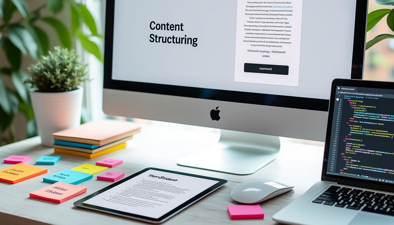 découvrez les meilleures pratiques pour structurer votre contenu sur le web. apprenez à organiser vos articles, à améliorer la lisibilité et à optimiser le référencement naturel pour attirer et retenir vos lecteurs.