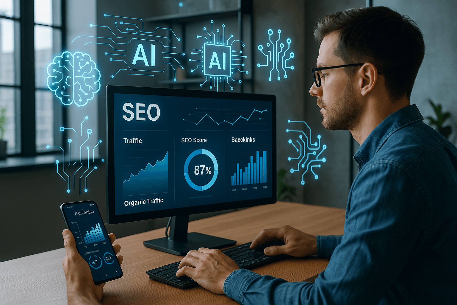 découvrez cinq expériences pratiques de référencement où l'intelligence artificielle joue le rôle de copilote. apprenez comment optimiser vos stratégies seo grâce à des outils innovants et automatisez certaines tâches pour améliorer votre visibilité en ligne.