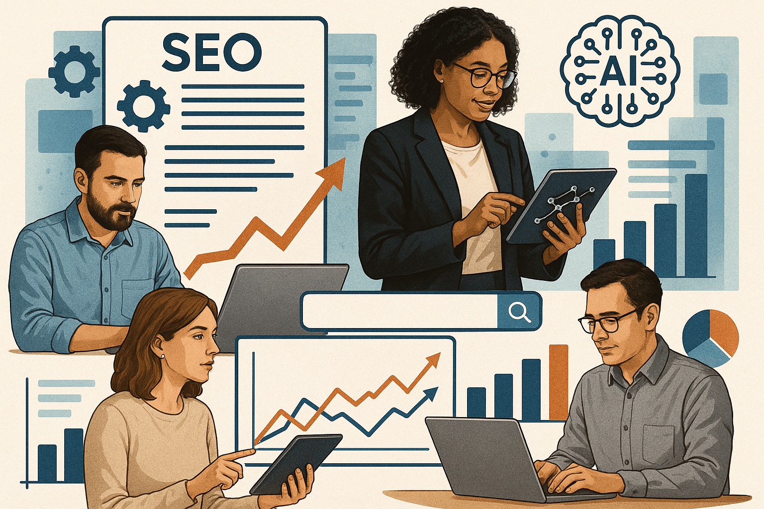 découvrez des stratégies tactiques efficaces pour intégrer l'intelligence artificielle de manière responsable dans votre stratégie seo quotidienne. optimisez votre visibilité en ligne tout en respectant les principes éthiques.