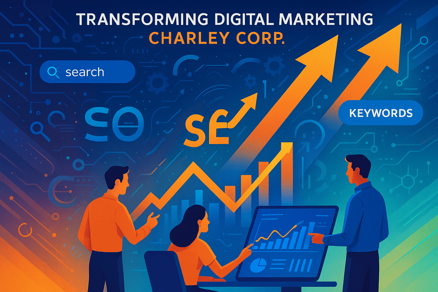 découvrez comment charley corp révolutionne le marketing numérique avec sa stratégie innovante d'optimisation pour les moteurs de recherche. améliorez votre visibilité en ligne et atteignez vos objectifs commerciaux grâce à des techniques de pointe.