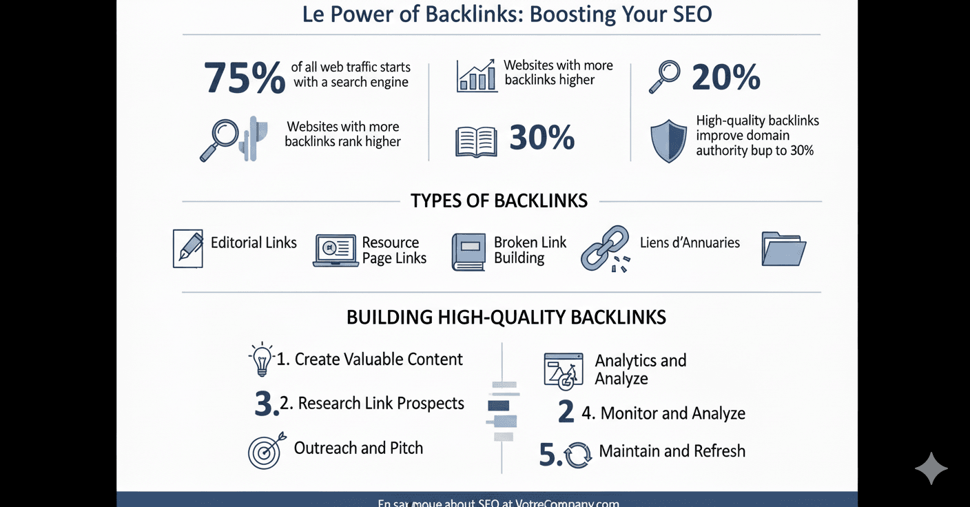 Backlinks : le Guide Ultime pour Booster Votre SEO et Bâtir Votre Autorité